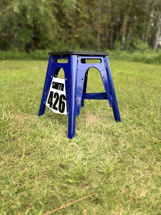 Bike Stand in Yamaha Racing Blue