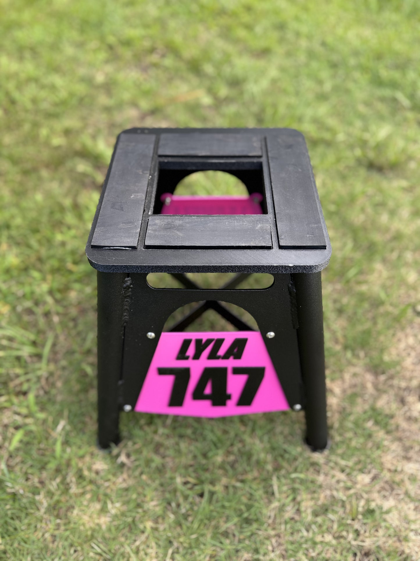 Bike Stand in Textured Black