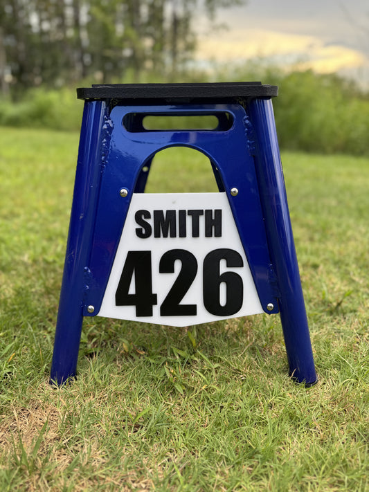 Bike Stand in Yamaha Racing Blue