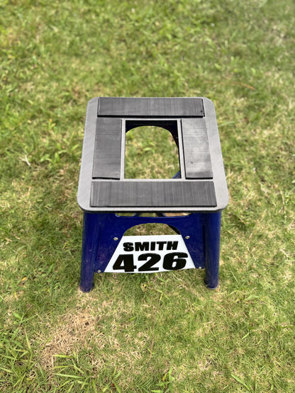 Bike Stand in Yamaha Racing Blue
