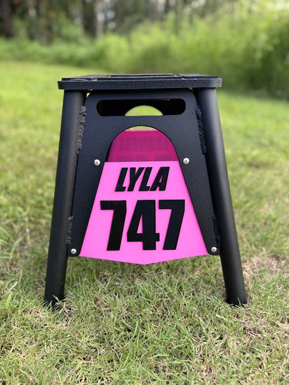 Bike Stand in Textured Black
